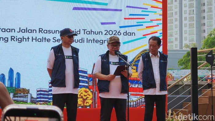 Pramono Resmikan Penataan Jalan Rasuna Said Usai Tiang Monorel Dibongkar