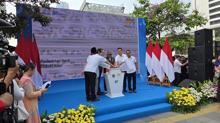 Pramono Anung Resmi Canangkan Jembatan 'Donat' Dukuh Atas, Target Rampung Sebelum 2028