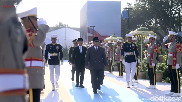 Didampingi Kapolri, Prabowo dan Gibran Hadiri Hari Bhayangkara ke-80 di Cikeas