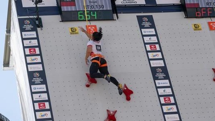 RI Sabet 3 Medali di World Climbing Series Krakow, Desak Made Raih Emas