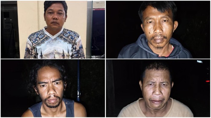 Motif Keji dan Peran Masing-masing 4 Pelaku Pembantaian Tapir di Mesuji Lampung