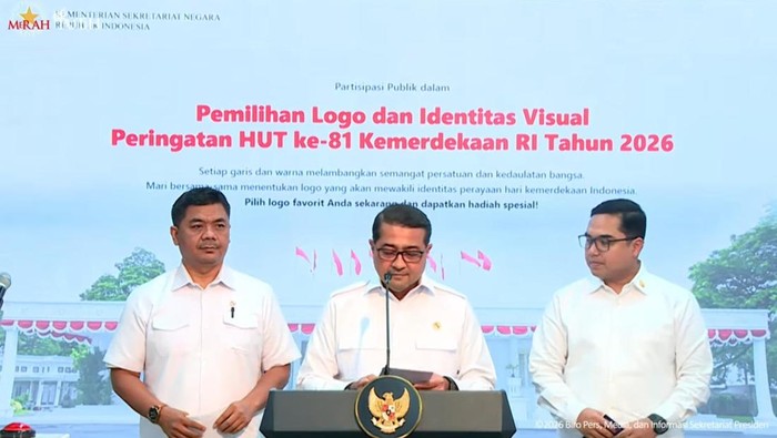 Pemerintah Buka Jajak Pendapat Logo HUT Ke-81 RI 24-28 Juni 2026