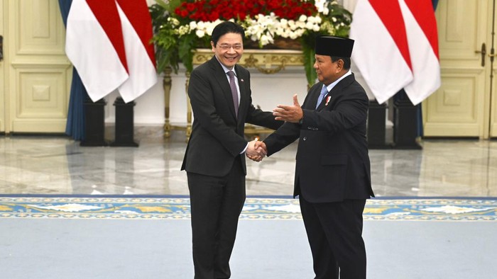 Presiden Prabowo Dorong Hubungan Bilateral dengan Singapura yang Langgeng