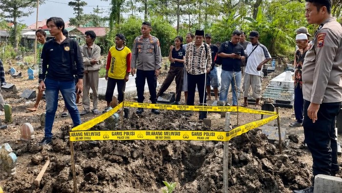 Warga Brebes Geger, Makam di TPU Grinting Dibongkar Orang Tak Dikenal Dua Hari Berturut-turut