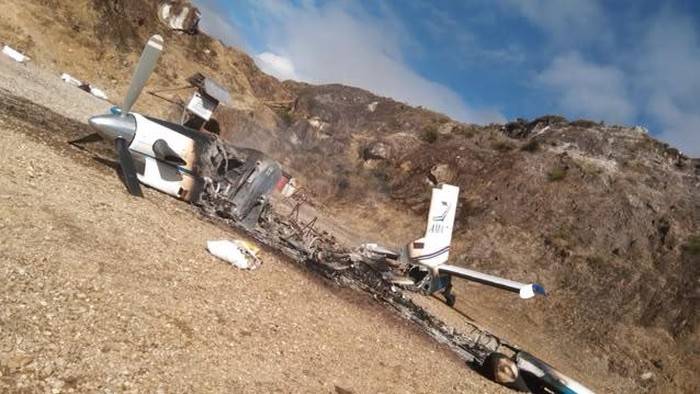 Pemerintah Kutuk Keras Aksi KKB yang Bakar Pesawat dan Tewaskan Pilot di Yahukimo