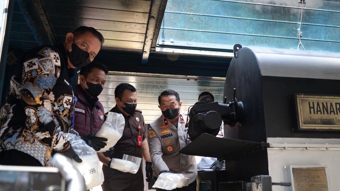 Polda Banten Musnahkan 73,2 Kg Sabu dan Vape Etomidate, Tunjukkan Komitmen Perang Lawan Narkoba