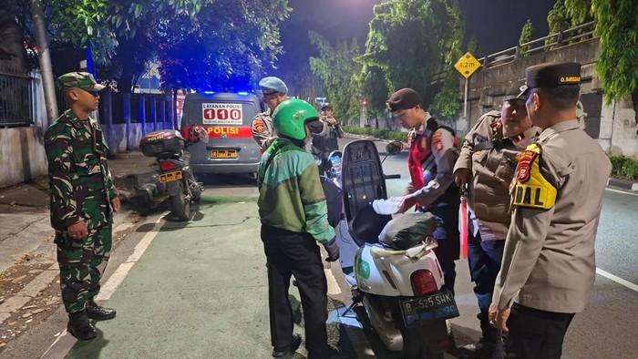 Puluhan Motor Tanpa Dokumen Diamankan dalam Operasi Cipta Kondisi di Jakarta Pusat