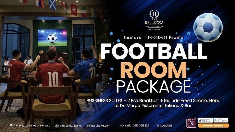 Cara Beda Nobar Bola: Staycation di The Belleza Suites!