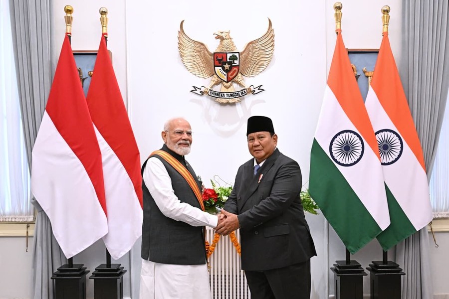 Terima Bintang Adipura dari Prabowo, PM Modi: Penghargaan Ini Milik Rakyat India