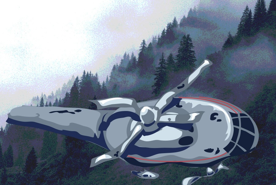 Helikopter Jatuh di Arab Saudi, 14 Orang Tewas