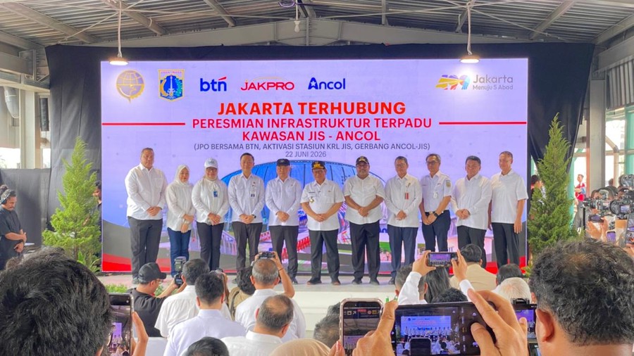 Pramono Resmikan Jembatan Penghubung Ancol-JIS: Kado Ulang Tahun Jakarta