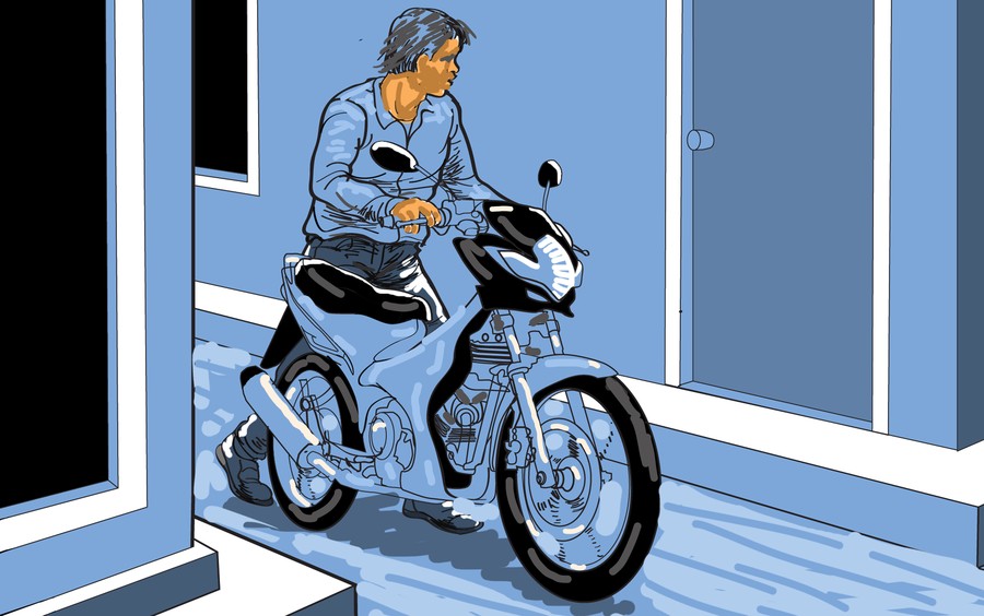 Dikira Dicuri di Pasar Cileungsi, Ternyata Motor Pria Ini Dipindah Temannya