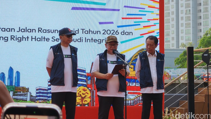 Pramono Resmikan Wajah Baru Jalan Rasuna Said, 109 Tiang Monorel Resmi Tinggal Sejarah