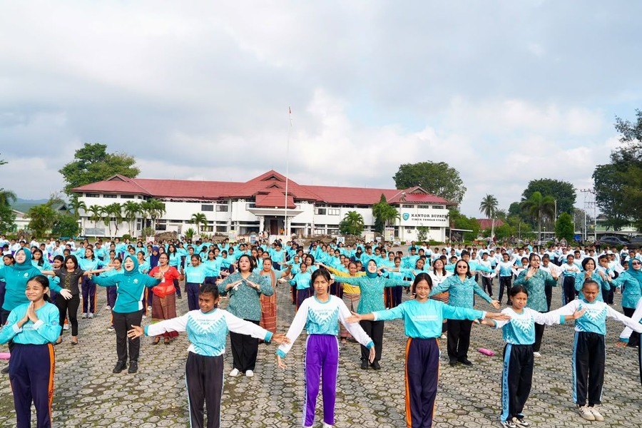 Ketum TP PKK Ajak Pelajar Siapkan Diri Songsong Generasi Emas 2045