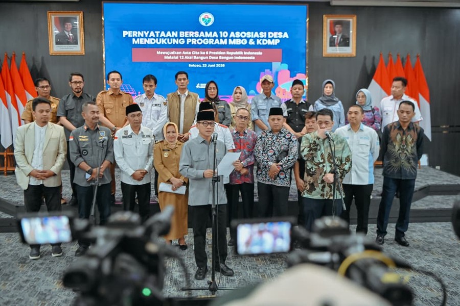 10 Asosiasi Desa Nyatakan Dukungan Penuh untuk Program MBG dan KDMP