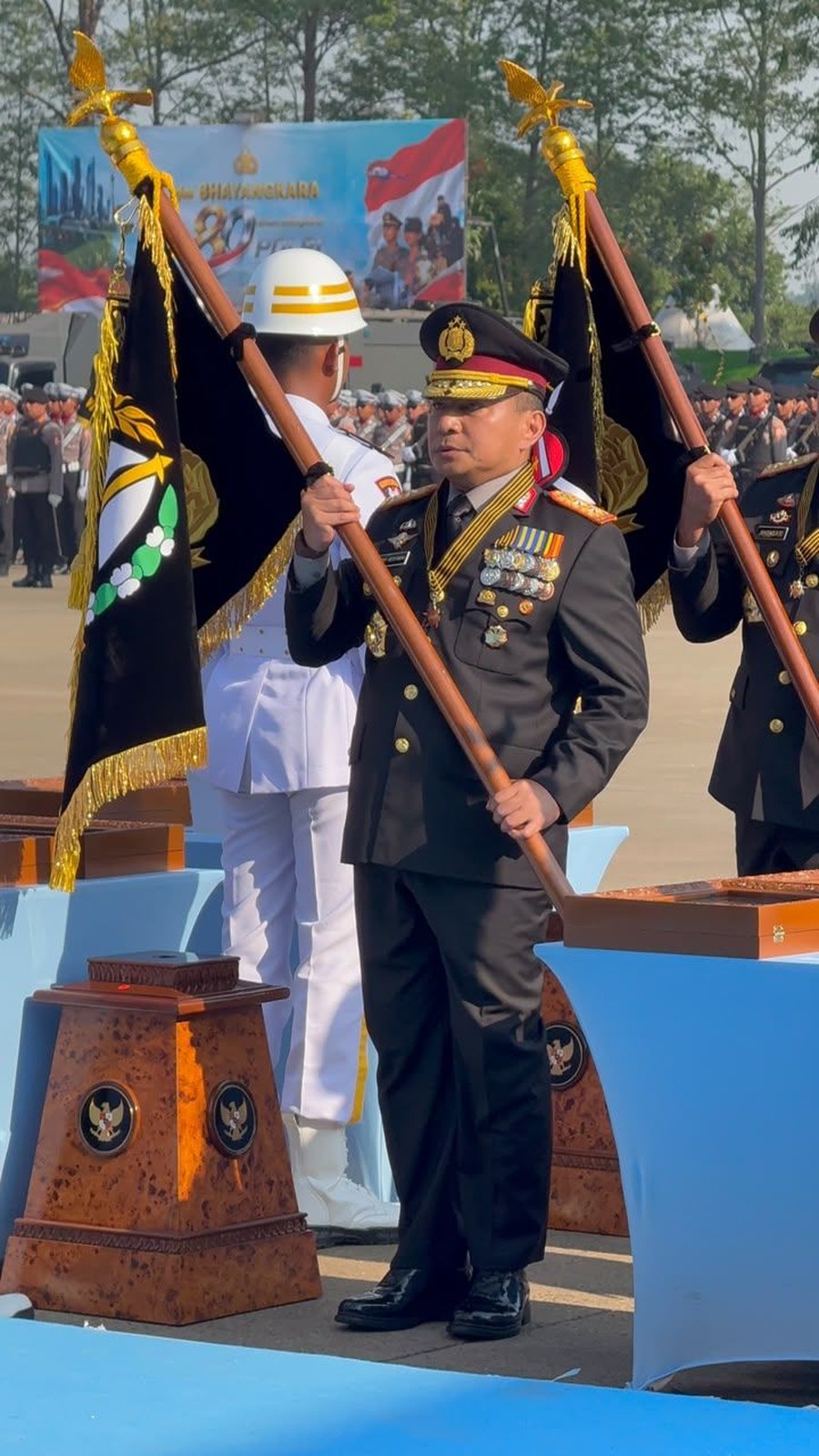 Polda Riau Dianugerahi Nugraha Sakanti, Kapolda: Ini Milik Seluruh Personel