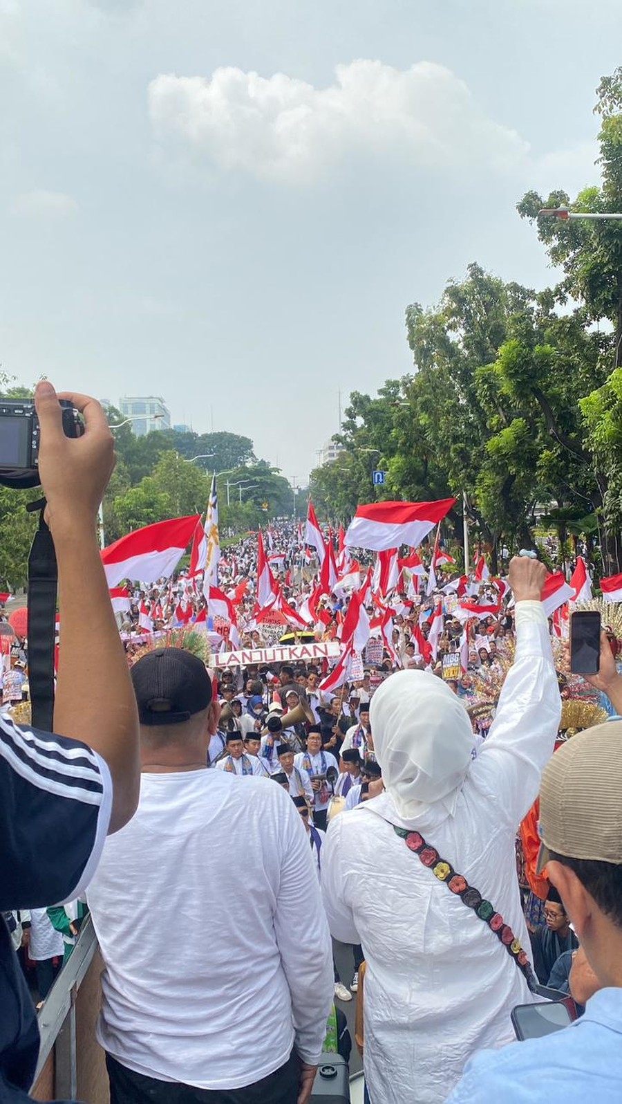 Aliansi Masyarakat Jakarta Gelar Aksi Damai di Monas, Dukung Kelanjutan MBG dan Pemberantasan Korupsi
