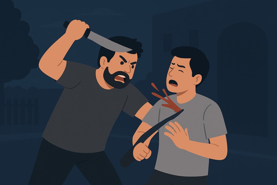 Kakek di Lampung Bacok Tetangga, Ngaku Halusinasi Lihat Korban Kayak Genderuwo