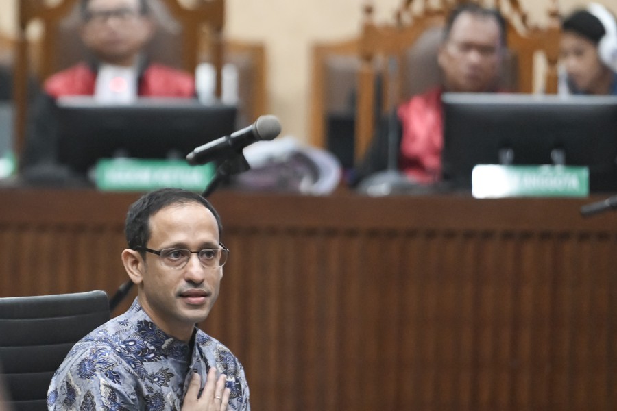 Hakim Hukum Nadiem 10 Tahun Bui: Perbuatan Terencana, Terstruktur, Sistematis