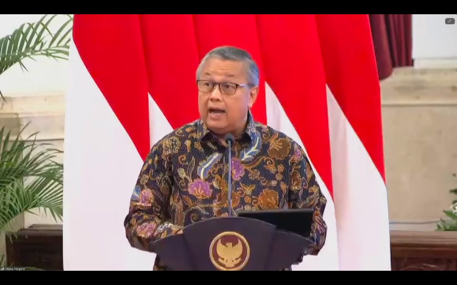 Jakarta  - Bank Indonesia (BI) mengumumkan kenaikan suku bunga acuan BI-Rate sebesar 25 basis poin menjadi 5,75%. Keputu