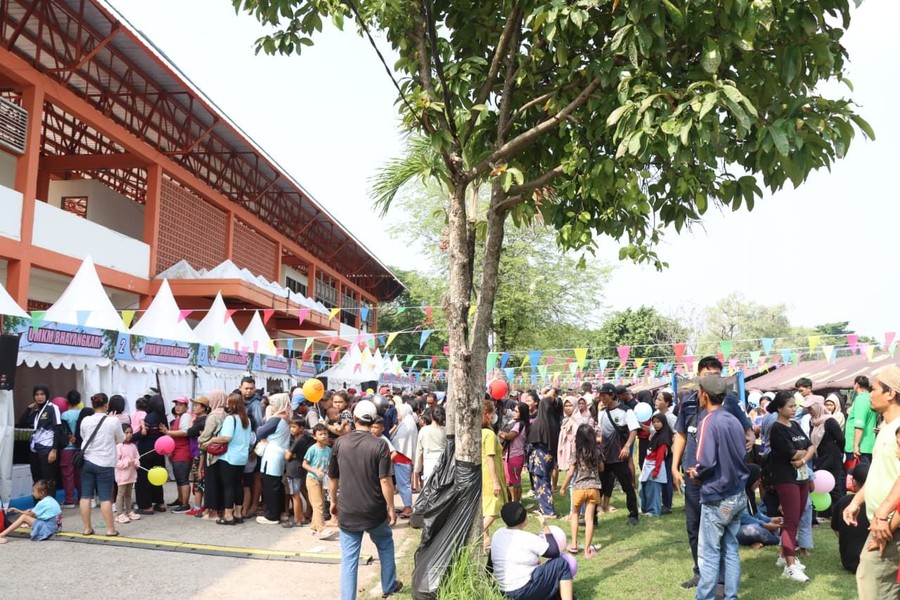 Pasar Rakyat Semarakkan Hari Bhayangkara ke-80 di Jakarta Barat