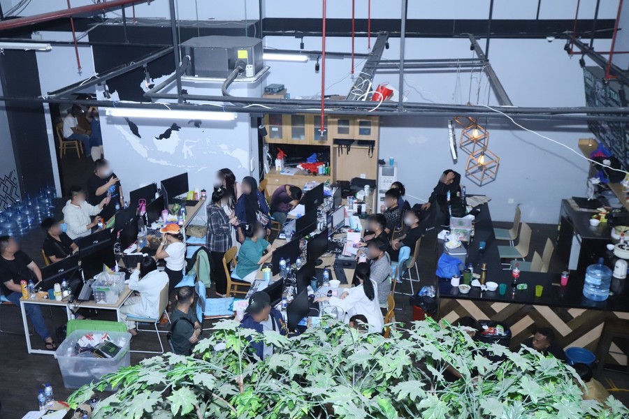 2 Bulan Beroperasi, Markas Sindikat Judol Hayam Wuruk Nyaru Jadi Kantor IT