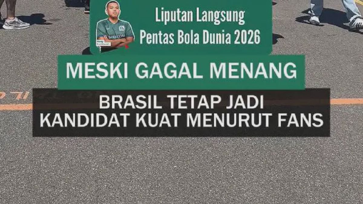 Meski Gagal Menang di Fase Grup, Fans Brasil Tetap Yakin Juara Piala Dunia 2026
