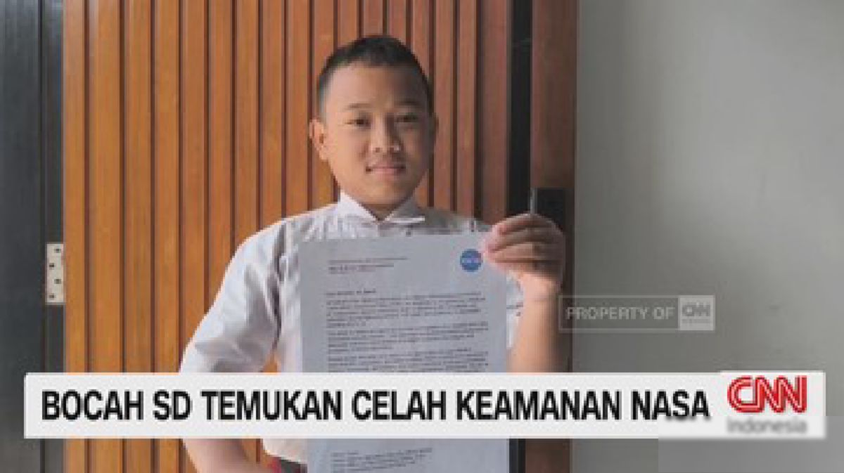 Bocah SD Boyolali Raih Apresiasi Resmi dari NASA, Bikin Bangga Indonesia
