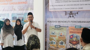 UIN Palangka Raya Kembangkan Drone AI, Deteksi Dini Karhutla dari Api Bawah Tanah
